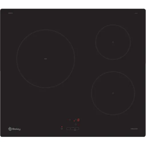 Placa de inducción de 60 cm negro sin marco 3EB864EN BALAY