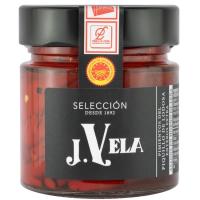 Pimiento de piquillo entero D.O. VELA, frasco 220 g