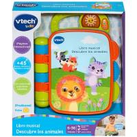 Animaliak ezagutzeko musika-liburua, rec adina: 6-36 hilabete VTECH BABY