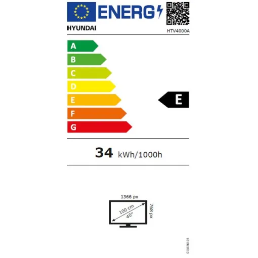 TV Led 40" HD Smart HTV4000A HYUNDAI