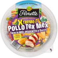 Ensalada Completa Xtrem Pollo Tex-Mex FLORETTE, bowl 220 g