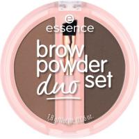 Set duo de polvo para cejas 02 ESSENCE, 1 ud