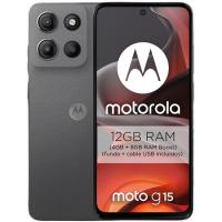 Smartphone libre gris 8+128 GB, Moto G15 MOTOROLA