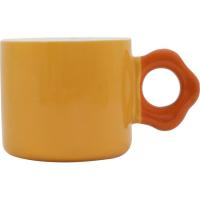 KASA kikara horia laranja koloreko heldulekuarekin, 13x8,6x8,1 cm, 290 ml