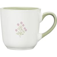 KASA barneko kolore berdea erdiko lorearekin, 9x9 cm, 330 ml