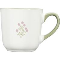 KASA barneko kolore berdea erdiko lorearekin, 9x9 cm, 330 ml