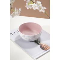 KASA bol zuria loreekin malba, 13,7x13,7x6,5 cm, 400 ml