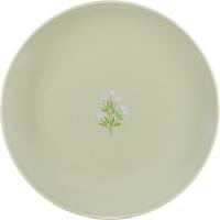 KASA platertxo berdea erdiko lorearekin, 19,1x19,1x1,9 cm