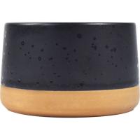 KASA bol edo kikara beltza beix oinarriarekin, 9,5x5,5x9,5 cm