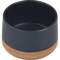 KASA bol edo kikara beltza beix oinarriarekin, 9,5x5,5x9,5 cm
