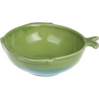 KASA entsalada ontzia edo arrain forma berdea eta urdina, 24,2x21,7x7,4 cm