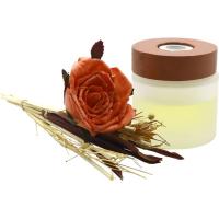 KASA Ceder Wood barreiagailua 100 ml-koa lore arrosarekin, 8,5x26,5x11,5 cm