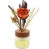 KASA Ceder Wood barreiagailua 100 ml-koa lore arrosarekin, 8,5x26,5x11,5 cm
