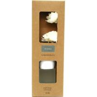 KASA Lemongrass barreiagailua 50 ml lore zuriarekin, 6,5x27x9 cm