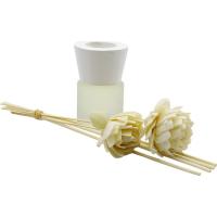 KASA Lemongrass barreiagailua 50 ml lore zuriarekin, 6,5x27x9 cm