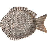 Fuente decorativa con forma de pez KASA, 23,3x5,3x31,3 cm