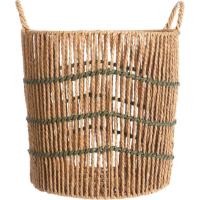 Cesto alto abierto natural KASA, 30x26x30 cm