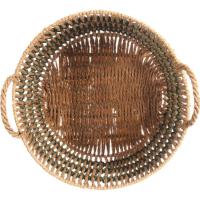 Cesto alto abierto natural KASA, 30x26x30 cm