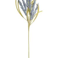 Vara de flor artificial de flores azules KASA, 82x12x2 cm