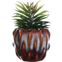 Planta artificial en maceta beige KASA, 8,5x8,5x11,5 cm