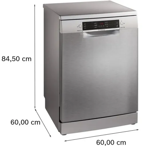 Lavavajillas libre instalación 60 cm acero antihuellas SMS46KI01E BOSCH