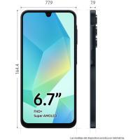 Smartphone libre negro 8+256 GB, Galaxy A16 SAMSUNG