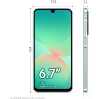 Smartphone libre green 6+128 GB, Galaxy A26 5G SAMSUNG