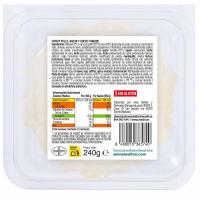 Hamburguesa de pollo crispy c/ bacón-queso EROSKI, bandeja 240 g
