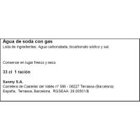 GEISER soda ura, lata 33 cl