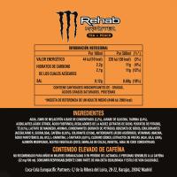 Bebida energética Rehab melocotón MONSTER, lata 50 cl