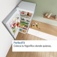 Frigo combinado NoFrost Puertas Acero mate antihuellas KGN33NLEB BOSCH