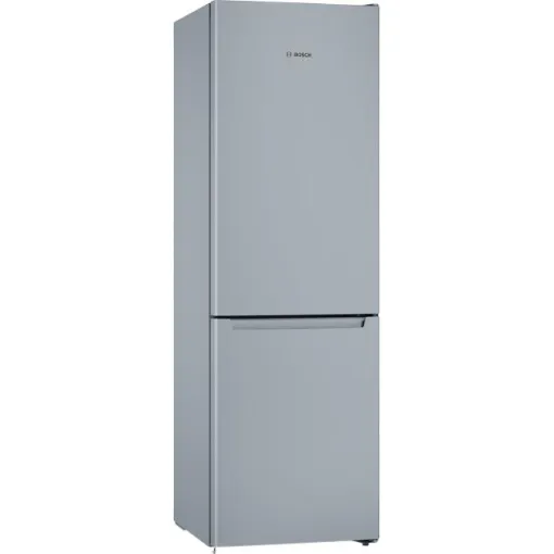 Frigo combinado NoFrost Puertas Acero mate antihuellas KGN36NLEA BOSCH