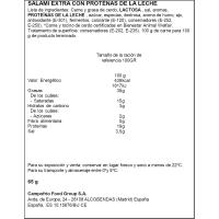 REVILLA salamia, xerrak, erretilua 65 g