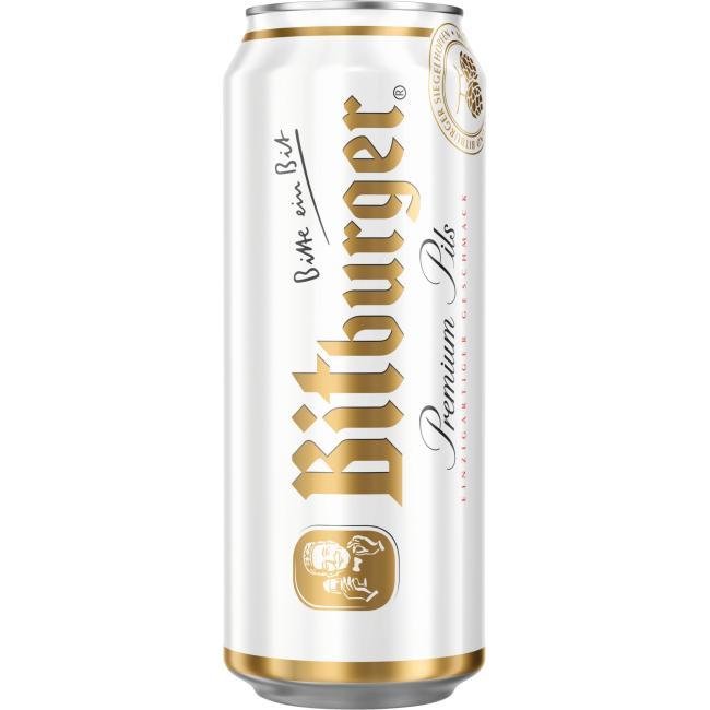 precios Cerveza Pils Bitburger, Lata 50 Cl en Eroski