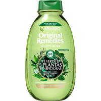 Champú 5 plantas ORIGINAL REMEDIES, bote 400 ml