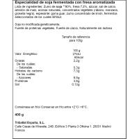SOJASUN soja eta marrubi postrea, sorta 4x100 g