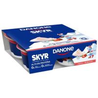 Yogur skyr de fresa  DANONE, pack 4x100 g