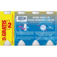 Actimel para beber sabor piña coco ACTIMEL, pack 8x100 g