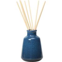 KASA Mikado aire-gozagarria Driftwood, zeramikazko barreiatzaile urdina, Ø8,7x23,5, 150 ml