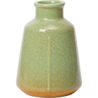 Ambientador mikado, difusor de cerámica verde, Garden Rain, Ø8,7x23,5 KASA, 150 ml