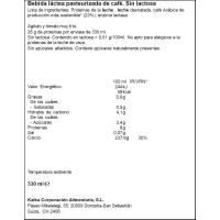 KAIKU proteina coffee zero, botila 330 ml