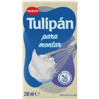 Crema para montar 31 % MG TULIPÁN, brik 252 ml