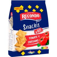 RECONDO tomate eta oregano Snackis-ak, poltsa 90 g