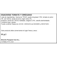 RECONDO tomate eta oregano Snackis-ak, poltsa 90 g