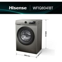 Lavadora 8kg 1400rpm WF1Q8041BT HISENSE