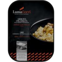 Arroz con pollo y setas LUMAGORRI, bandeja 300 g
