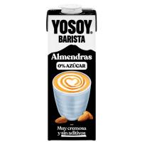 Bebida vegetal de almendra barista 0% YOSOY, brik 1 litro