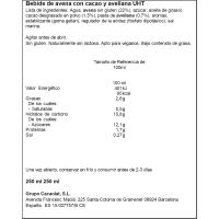 Bebida vegetal de avena choco CACAOLAT, brik 250 ml