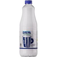 Leche entera KAIKU, botella 1,5 litros