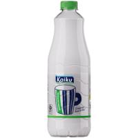 Leche botella semidesnatada KAIKU, botella 1,5 litros